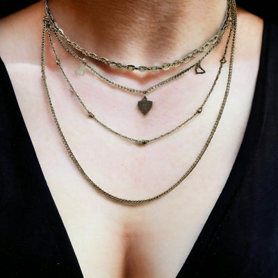 Casual Layered Necklace for Her