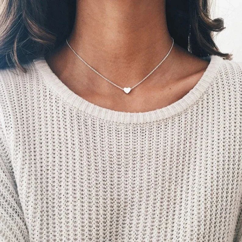 9 Necklace Combo (8 Rose Gold & 1 Silver)